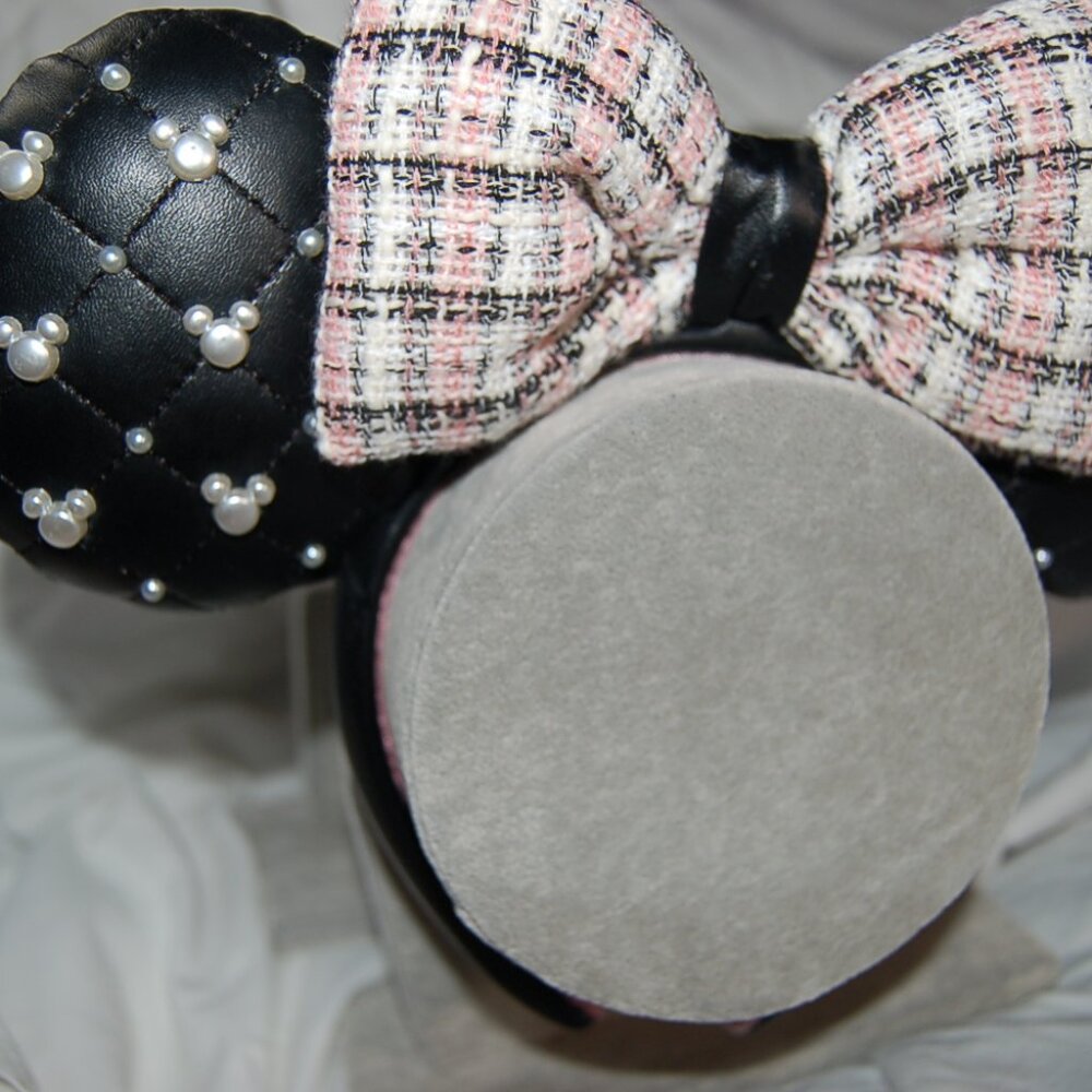 Disney Tweed & Pearl Minnie Ears